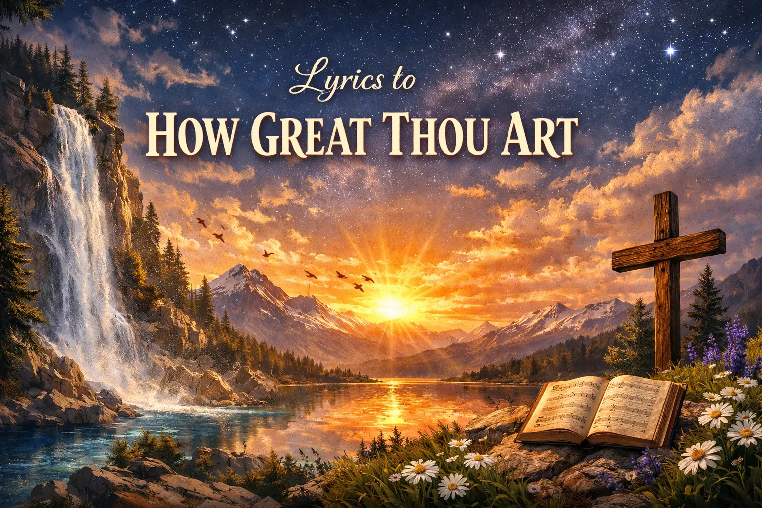 how great thou art song lyrics